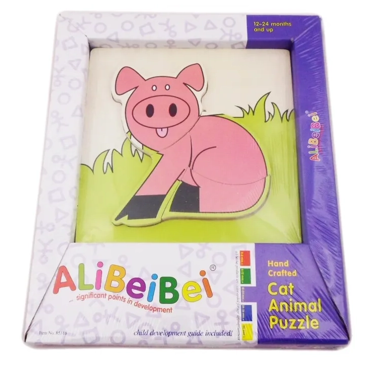 PUZZLE DREWNIANE ŚWINKA