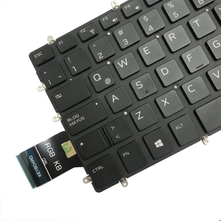 Klawiatura do DELL Alienware m17/m15 podświetlana Zahara hiszpańska