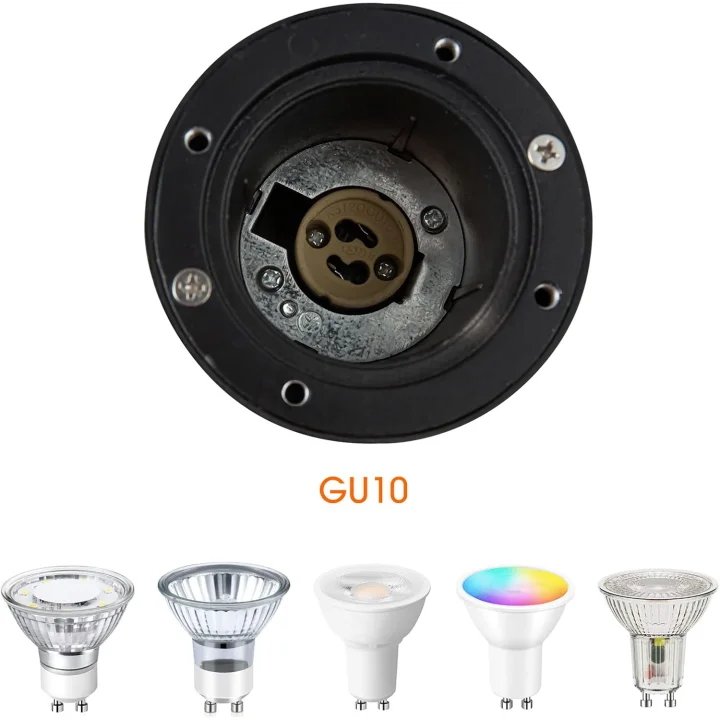 Reflektor ogrodowy URing IP67 LED GU10 230V, okrągły 11x12cm POWYSTAWOWY