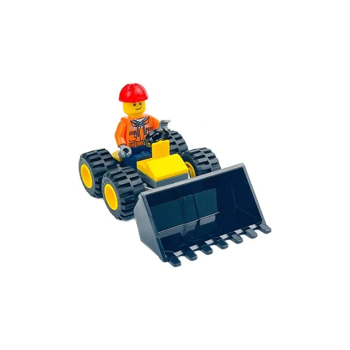 Klocki LEGO 952102 City Budowlaniec i buldożer