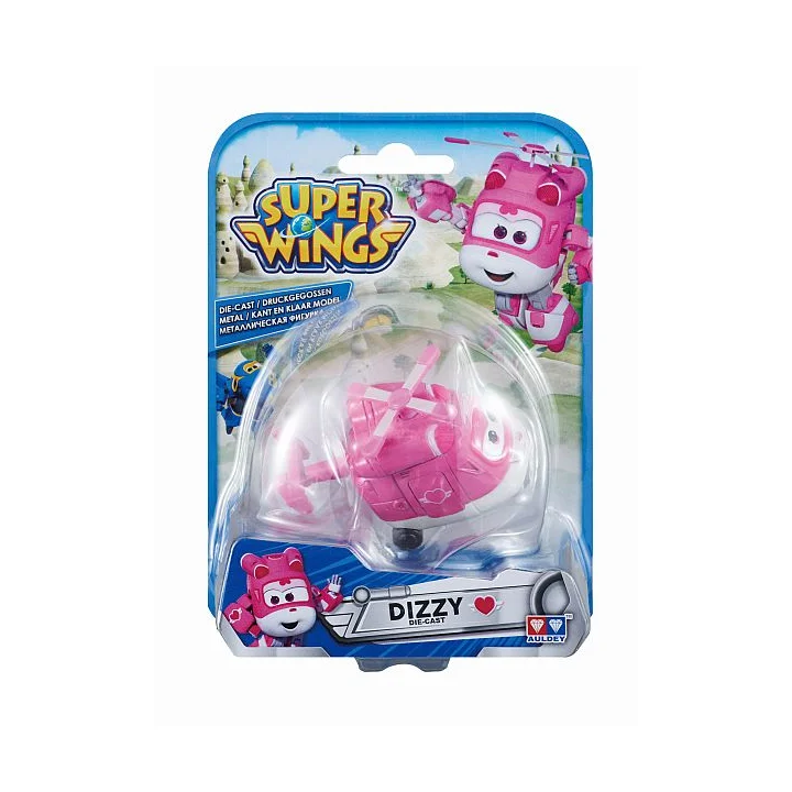 Super Wings Die Cast Helikopter Dizzy Metal 8cm