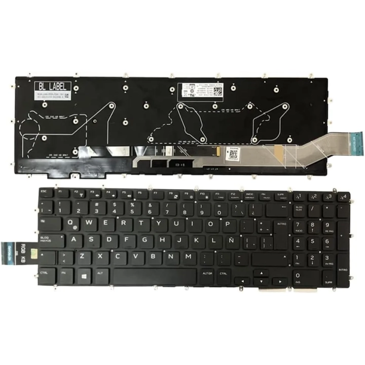Klawiatura do DELL Alienware m17/m15 podświetlana Zahara hiszpańska