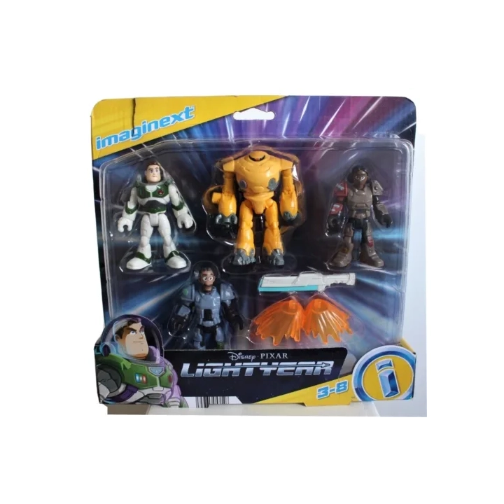 Fisher Price Imaginext Lightyear Zap Patrol zestaw figurek 4pak