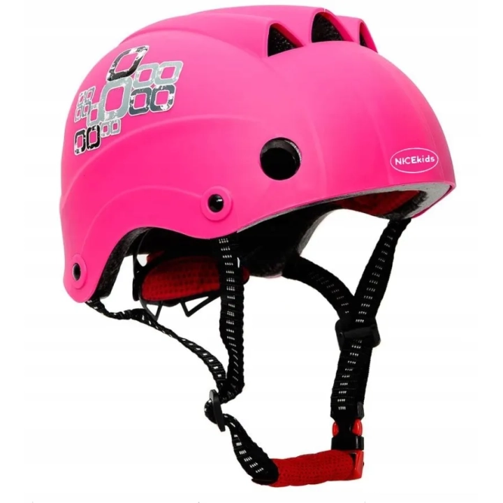 RÓZOWY KASK OCHRONNY REGULOWANY 50-56