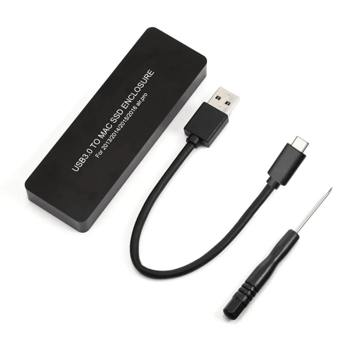Portatywna obudowa SSD USB 3.2 dla MacBook Air/Pro 2013-2017