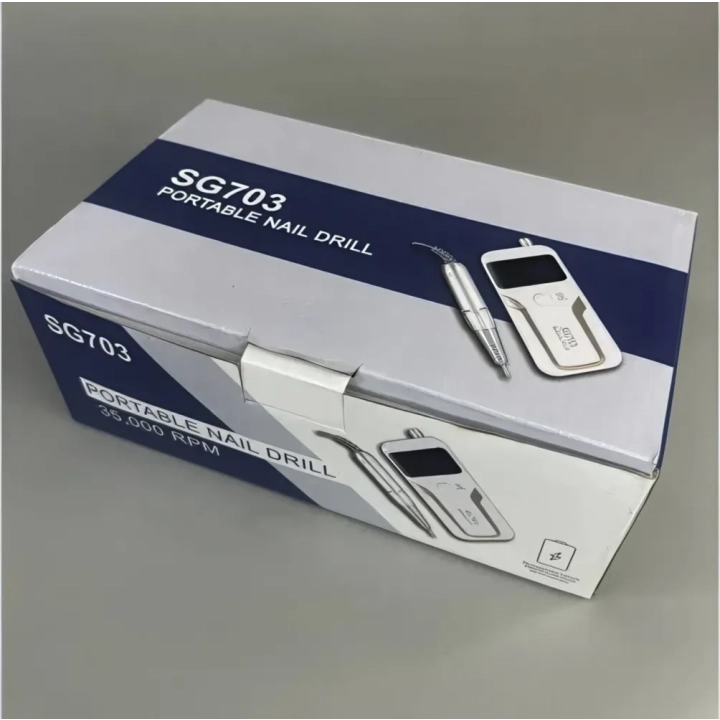 Akumulatorowy frez do paznokci Nail Drill SG-703 35.000 obrotów/min