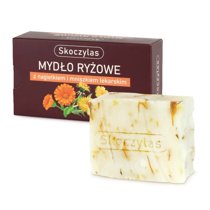 MYDŁO ryżowe z nagietkiem i mniszkiem lekarskim - 100 g
