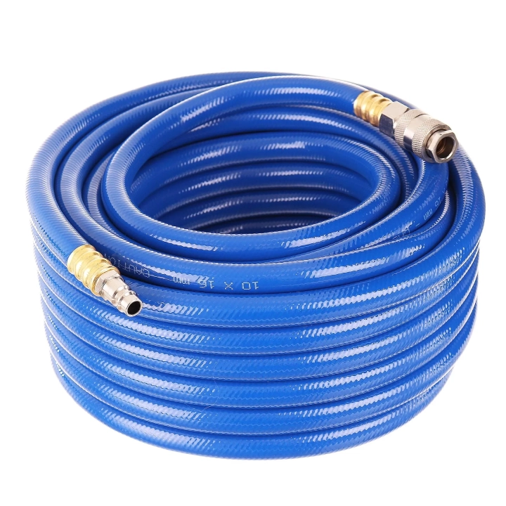 WĄŻ PNEUMAT. PVC20 z szybkozł. 20m 10x16mm niebieski