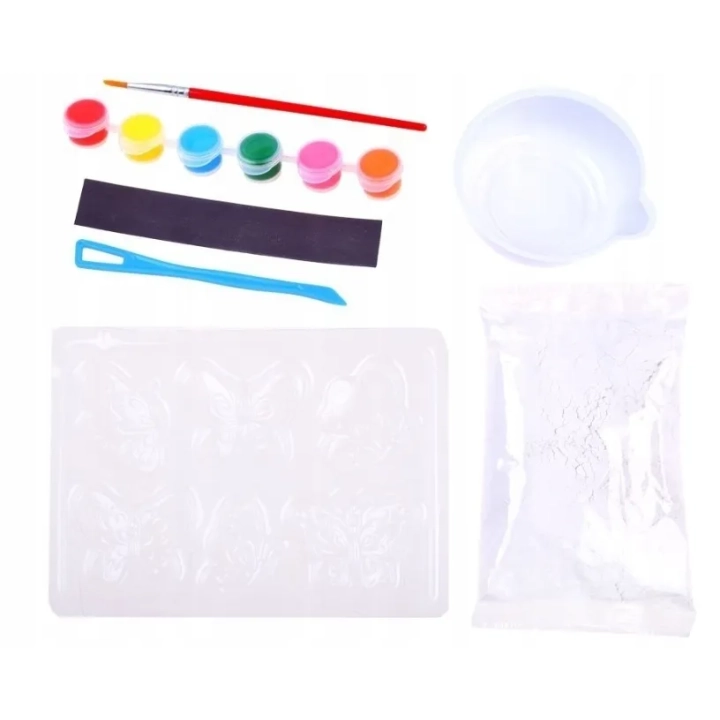 LT384 ZESTAW ZRÓB SAM MAGNESY MOTYLKI DIY MOTYLE MOTYL