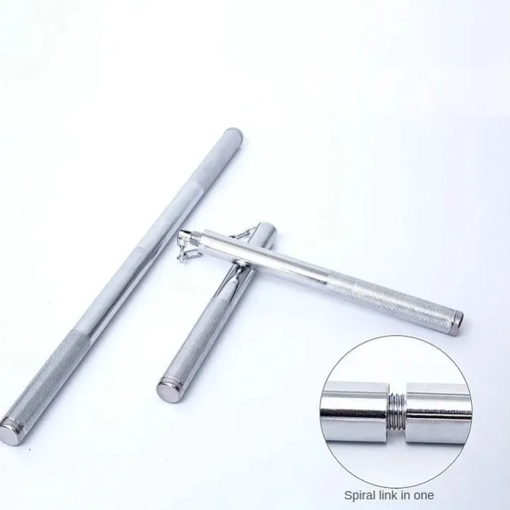 Nunchaku ze stali nierdzewnej, składane 55 cm treningowe nunchaku sztuki walki