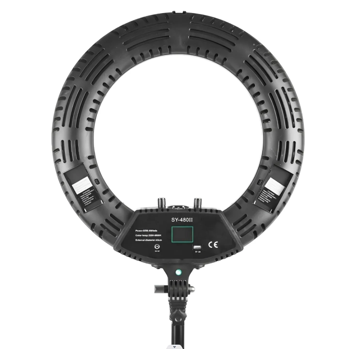 Lampa pierścieniowa LED 18 cali SY480II, 65W/96W, do Fotografii i Streamingu