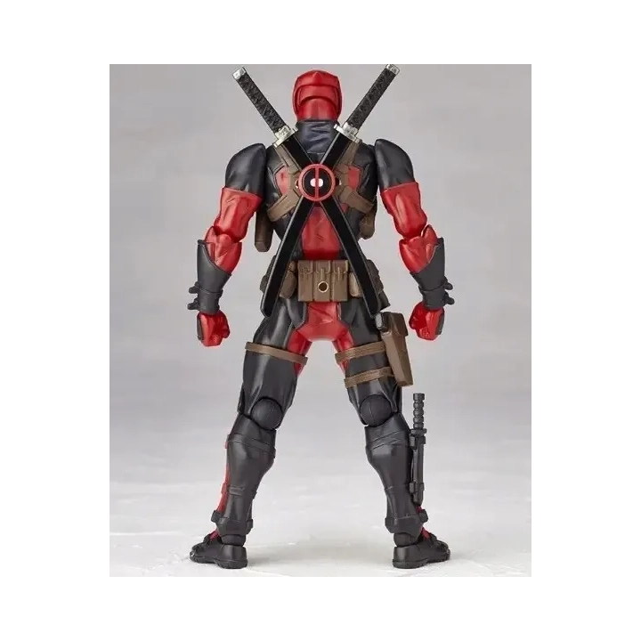 Figurka ruchoma DeadPool 15cm zestaw akcesoria ruchoma figurka z bronią i dodatkami, kolekcjonerska zabawka