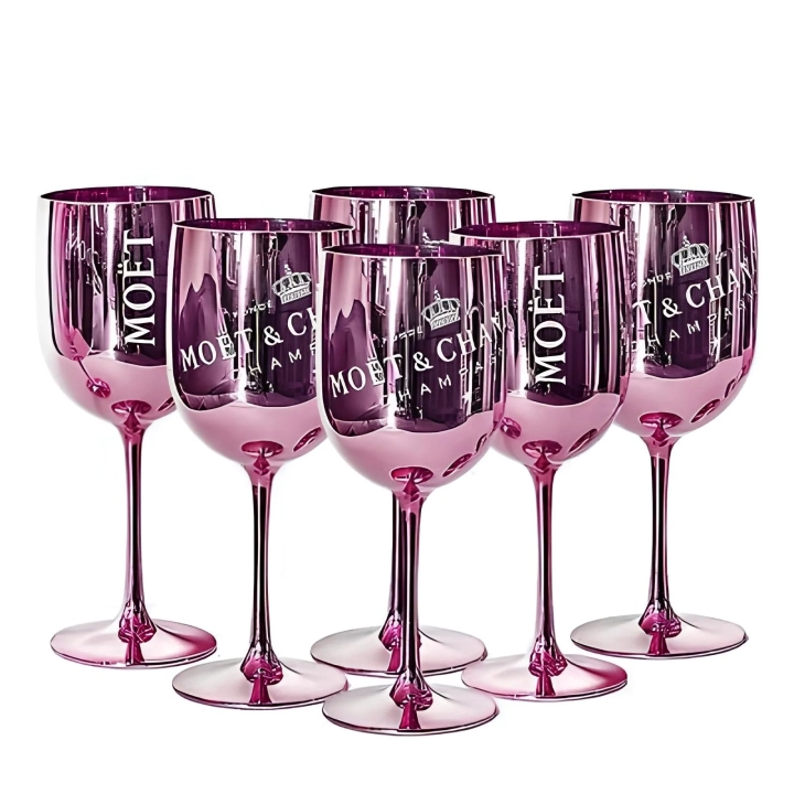 Kieliszek Moët & Chandon Ibiza 1 szt Różowe złoto luksusowy kielich do szampana