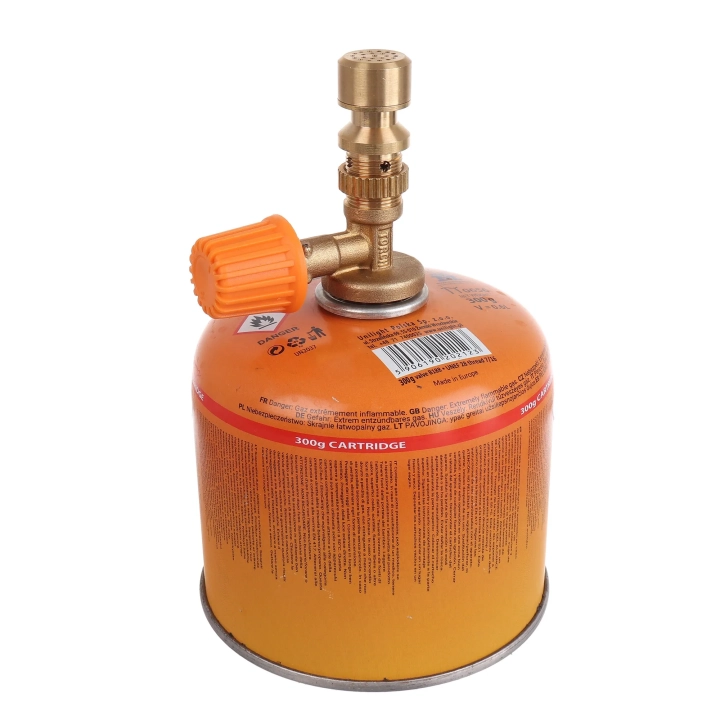 GTU_02 Laboratoryjny palnik Bunsena RK-5002 + gaz 300g