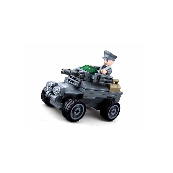 Klocki SLUBAN Army Pojazd 79 el. M38-B0680C