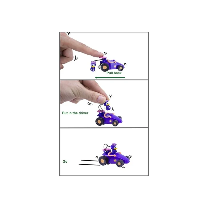 Giochi Preziosi Disney racers Miki Donald Goffy 7x