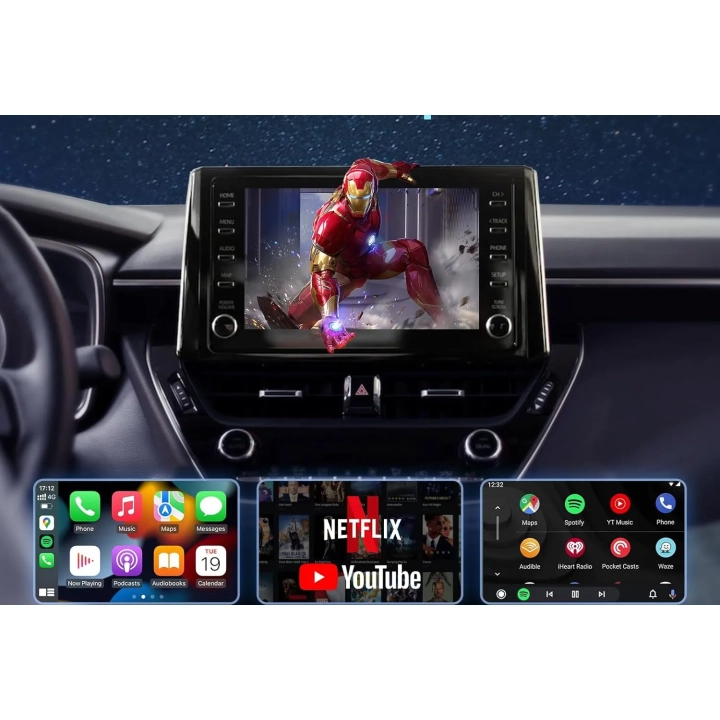 Samochodowy bezprzewodowy USB Adapter VeloBlast CA400-B adapter CarPlay Android Auto bez kabli