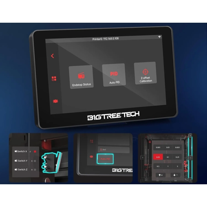 Ekran drukarki 3D BIGTREETECH K-TOUCH V1.0 dotykowy Klipper mobilny