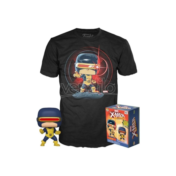 Funko POP! Tees Marvel 80th Cyclops 502 T-shirt L
