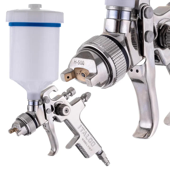Precyzyjny Pistolet Lakierniczy malowania Oryginał ITALCO H-500 LVMP 1,3mm
