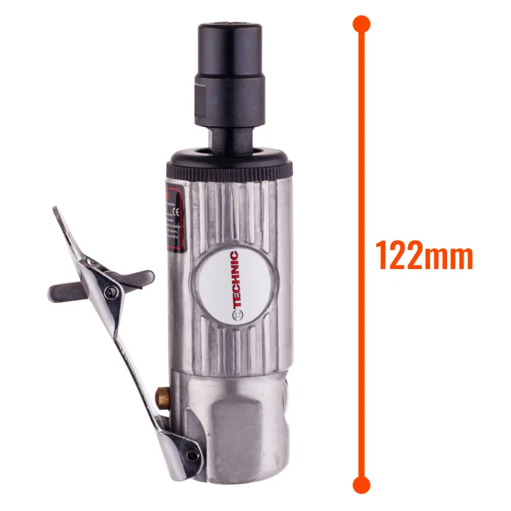 Metalowa Szlifierka Pneumatyczna Prosta Krótka Trzpieniowa 6mm 25000rpm