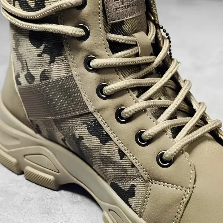 Buty taktyczne za kostkę rozmiar 40 khaki (25 cm na 40 cm)