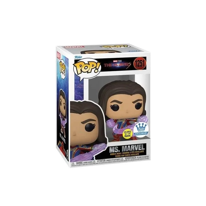 Funko POP! Marvel Ms Marvel Figurka 1251 Glow