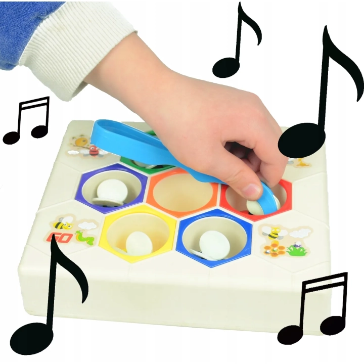 LT410 GRA W PSZCZOŁY PLASTER MIODU MONTESSORI