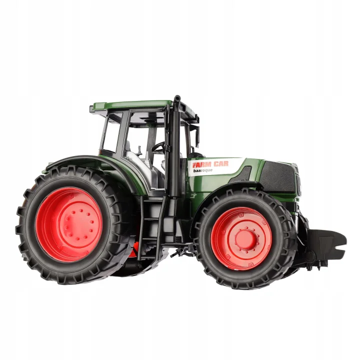 TRAKTOR Z PRZYCZEPĄ KIPER WYWROTKA OTWIERANA PRZYCZEPA 54 cm