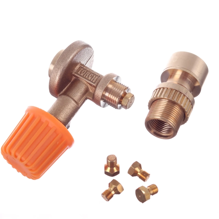 GTU_02 Laboratoryjny palnik Bunsena RK-5002 + gaz 300g