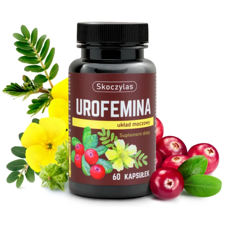 UROFEMINA układ moczowy, D-mannoza, laktoferyna