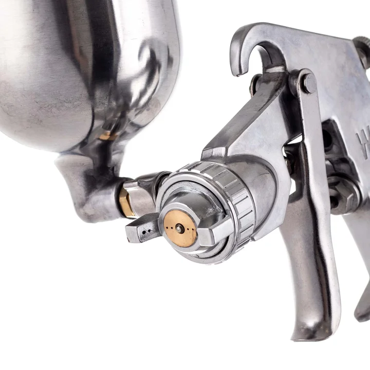 Metalowy Pistolet lakierniczy W-71G AUARITA 1,3mm boczny uchylny zbiornik