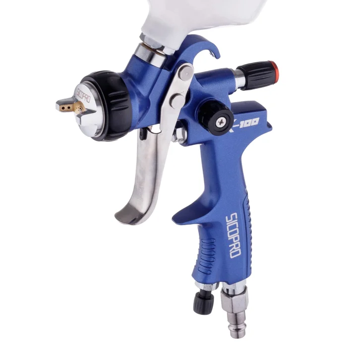 Pistolet Lakierniczy LVMP Dysza 1,7mm Profesjonalny SICO PRO Zbiornik 600ml