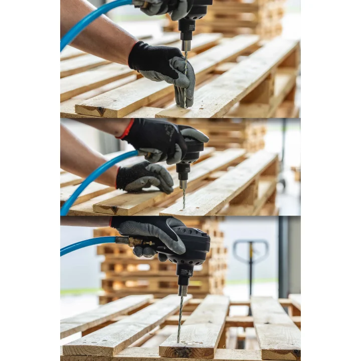 AEROPRO Gwoździarka Dłoniowa Pneumatyczna Młotek na gwoździe do 12cm