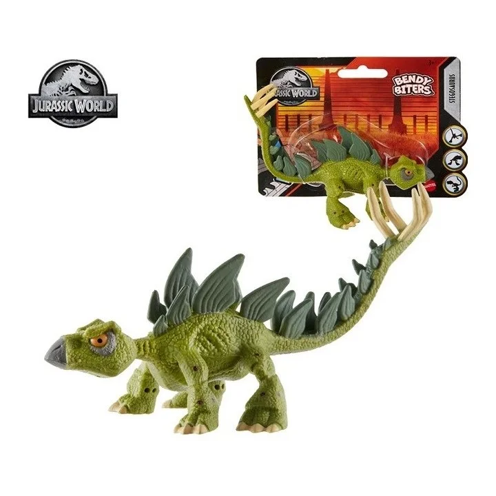 Mattel Jurassic World Bendy Biters Stegosaurus
