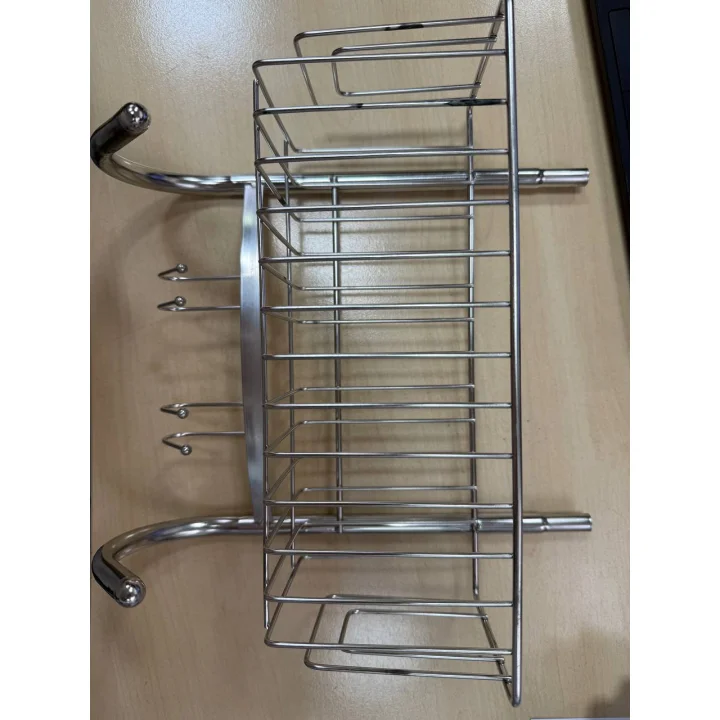 Półka prysznicowa do zawieszenia Bamodi 2-poziomowa 70x21x18,5cm Z DEFEKTEM