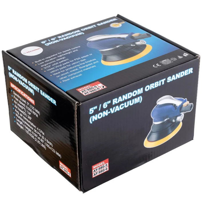 Szlifierka Mimośrodowa Pneumatyczna dysk rzep 150mm regulacja obrotów