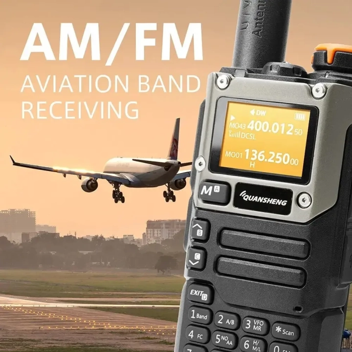 Przenośne radio CB Quansheng UV-K5 (8), 50-600MHz 5W 2023 FM AM Type-C