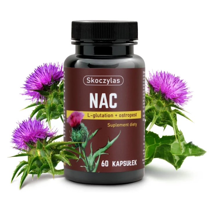 NAC L-glutation, ostropest