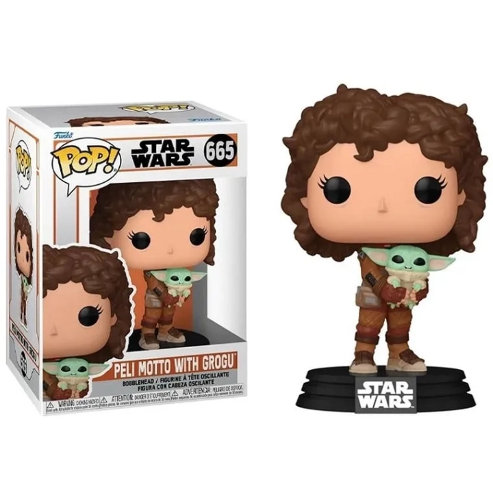 Funko POP! Star Wars Peli Motto with Grogu 665