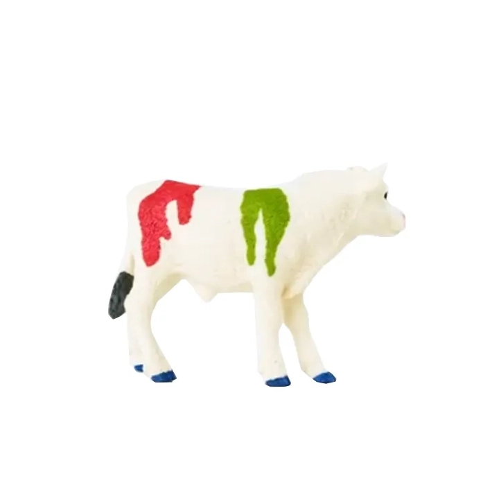 Schleich 72207 cielę wiosenne kolorowe