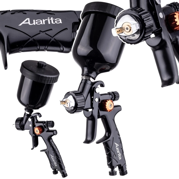 Pistolet lakierniczy MINI AUARITA LION 2 Light 1,2mm HVLP do Zaprawek 250ml