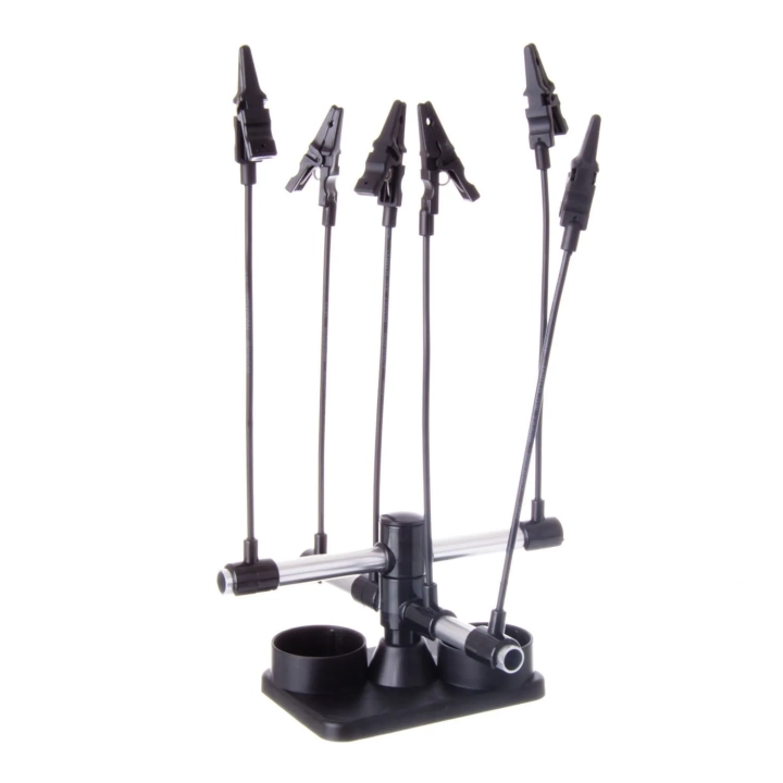 Uchwyt Statyw Modelarski z Zaciskami Malowania Aerografem 6x Uchwyt