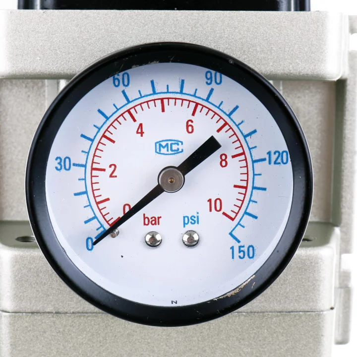 Filtr Odwadniacz Osuszacz Reduktor Ciśnienia Powietrza 1” cal Pneumatyczny