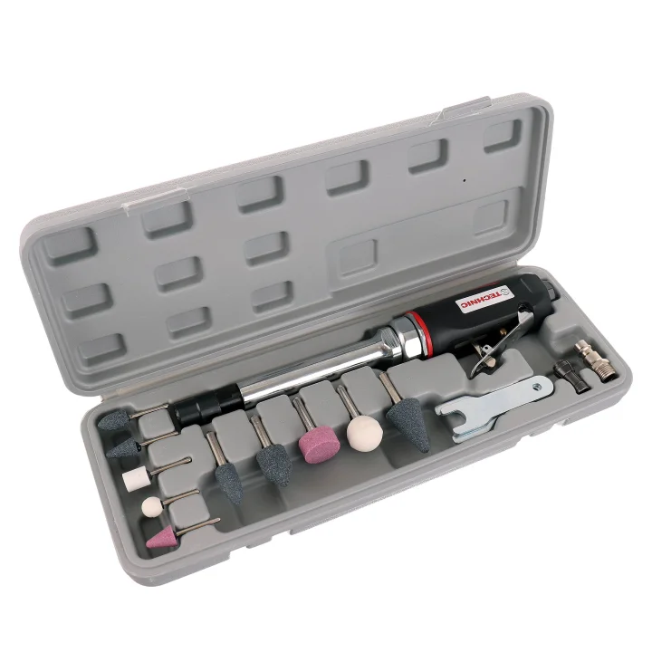 Szlifierka Prosta Trzpieniowa 200mm Kamienie Szlifierskie Ścierne 3mm + 6mm