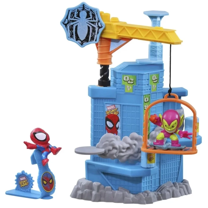 Hasbro Stunt Squad Spider-Man vs Green Goblin figurki