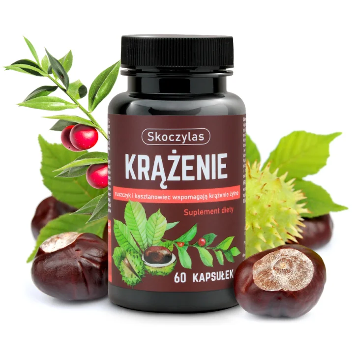 KRĄŻENIE ruszczyk, diosmina, kasztanowiec