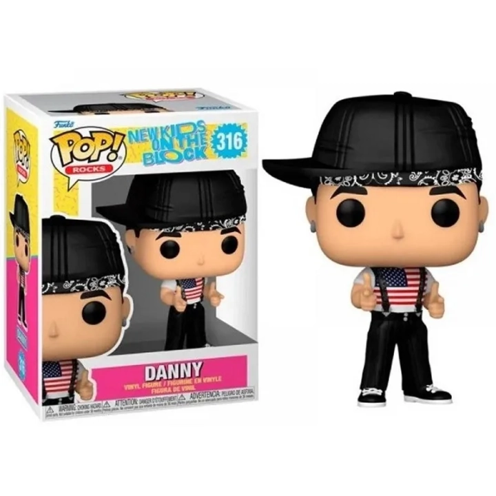 Funko POP! Rocks New Kids on the Block Danny 316 figurka