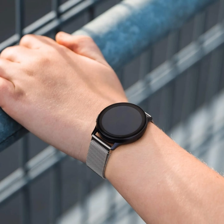 Pasek metalowy do Xiaomi Redmi Watch 5 Active/Lite srebrny Oumida