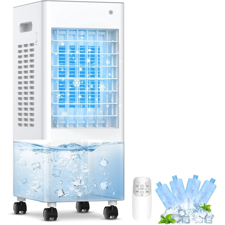 Klimatyzator przenośny 4w1 mobilny chłodzenie ewaporacyjne A++ Eysddifr YZ-1000R